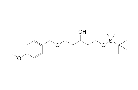 1-[(t-Butyldimethylsilyl)oxy]-5-[(p-methoxybenzyl)oxy]-2-methylpentan-3-ol