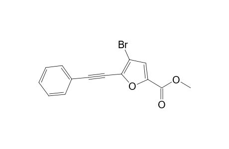 Methyl 3-bromo-2-(phenylethynyl)furan-5-carboxylate
