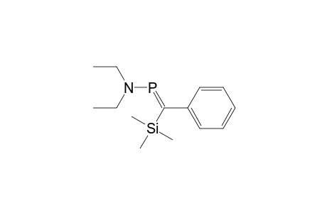 [Phenyl(trimethylsilyl)methylene](diethylamino)phosphane