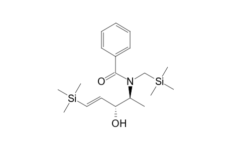 N-[(E,1S,2R)-2-hydroxy-1-methyl-4-trimethylsilyl-but-3-enyl]-N-(trimethylsilylmethyl)benzamide