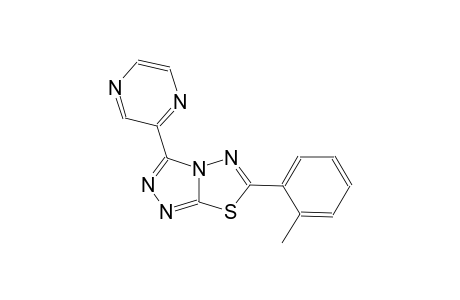 [1,2,4]triazolo[3,4-b][1,3,4]thiadiazole, 6-(2-methylphenyl)-3-pyrazinyl-