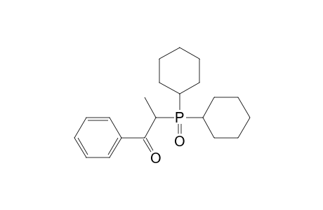 2-(dicyclohexylphosphino)-1-phenyl-1-propanone