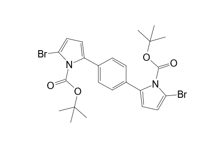Di-tert-butyl 5,5'-(1,4-Phenylene)bis(2-bromo-1H-pyrrole-1-carboxylate)
