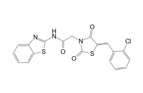 N-(Benzothiazol-2-yl)-2-(5-(2-chlorobenzylidene)-2,4-dioxothiazolidin-3-yl)acetamide