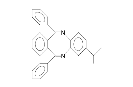 2-Isopropyl-6,11-diphenyl-dibenzo(B,F)(1,4)diazocine
