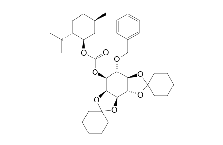 6-O-BENZYL-2,3:4,5-DI-O-CYCLOHEXYLIDENE-1-O-(1R)-MENTHYLOXYCARBONYL-1-D-MYO-INOSITOL