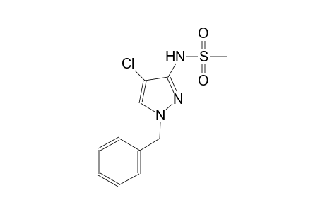N-(1-benzyl-4-chloro-1H-pyrazol-3-yl)methanesulfonamide