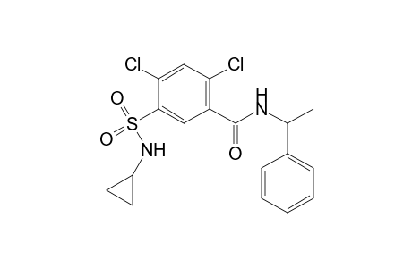 Benzamide, 2,4-dichloro-5-[(cyclopropylamino)sulfonyl]-N-(1-phenylethyl)-