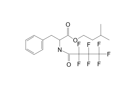 3-Methylbutyl N-(heptafluorobutyryl)phenylalaninate