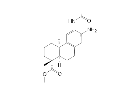 Methyl (1R,4aR,10aR)-6-Acetamido-1,4a-dimethyl-7-amino-1,2,3,4,4a.9,10,10a-octahydrophenanthrene-1-carboxylate