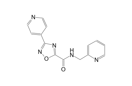 1,2,4-oxadiazole-5-carboxamide, 3-(4-pyridinyl)-N-(2-pyridinylmethyl)-