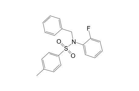 Benzenesulfonamide, N-benzyl-N-(2-fluorophenyl)-4-methyl-