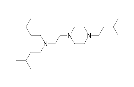 1-(2-Diisopentylaminoethyl)-4-isopentylpiperazine