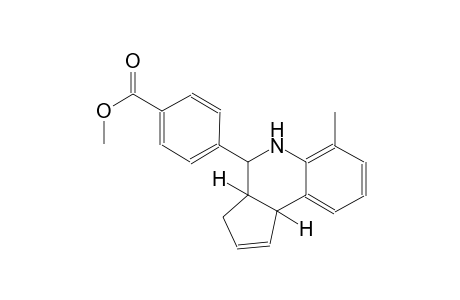 benzoic acid, 4-[(3aS,4R,9bR)-3a,4,5,9b-tetrahydro-6-methyl-3H-cyclopenta[c]quinolin-4-yl]-, methyl ester