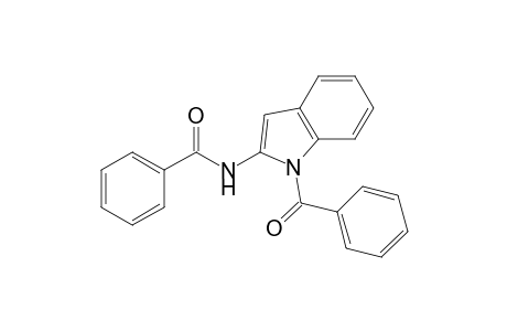 1-Benzoyl-2-benzamidoindole