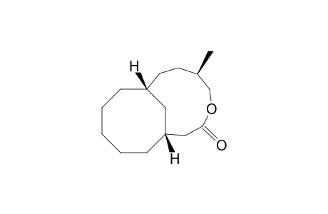 (1R,6R,9R)-(+)-6-Methyl-4-oxabicyclo[7.5.1]pentadecan-3-one