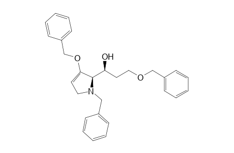 syn-(1S,2'R)-1-(1-Benzyl-3-benzyloxy-2,5-dihydro-1H-pyrrol-2-yl)-3-benzyloxypropan-1-ol