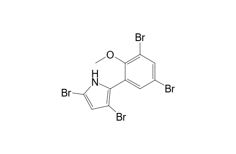 2-[3,5-bis(bromanyl)-2-methoxy-phenyl]-3,5-bis(bromanyl)-1H-pyrrole