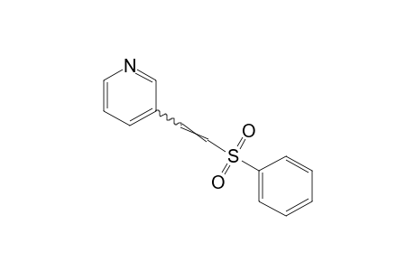 3-[2-(PHENYLSULFONYL)VINYL]PYRIDINE