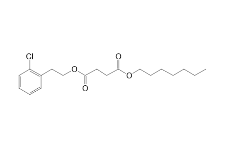 Succinic acid, 2-chlorophenethyl heptyl ester