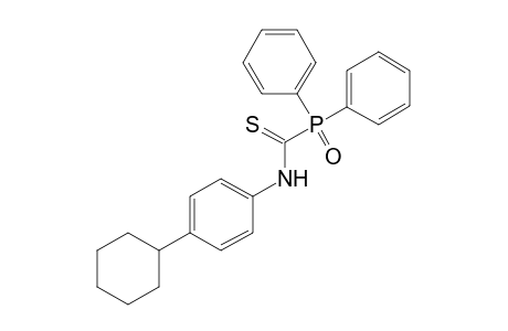4'-cyclohexyl-1-(diphenylphosphinyl)thioformanilide
