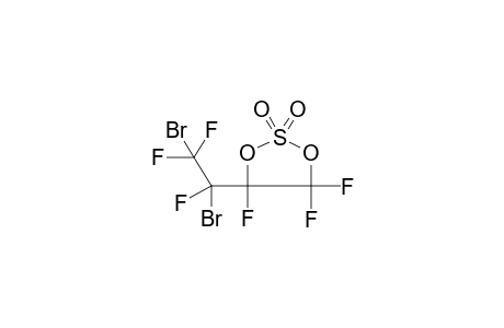 4-(1',2'-DIBROMOTRIFLUOROETHYL)-4,5,5-TRIFLUORO-1,3-DIOXA-2-THIACYCLOPENTAN-2,2-DIOXIDE