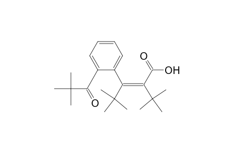 (Z)-2-(1,1-Dimethylethyl)-3-[2-(2,2-dimethyl-1-oxopropyl)phenyl]-4,4-dimethyl-2-pentenoic acid