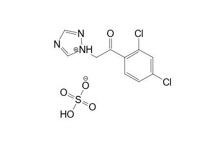 Ethanone, 1-(2,4-dichlorophenyl)-2-(1H-1,2,4-triazol-1-yl)-, hydrogen sulfate, salt