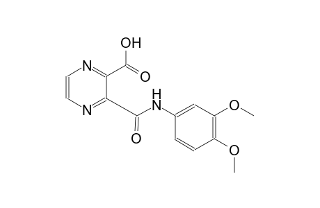 2-pyrazinecarboxylic acid, 3-[[(3,4-dimethoxyphenyl)amino]carbonyl]-