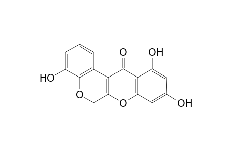 4,9,11-Trihydroxyrotoxen-12(6H)-one