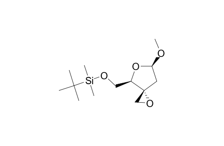 (3R,4R,6R)-4-(TERT.-BUTYLDIMETHYLSILYLOXYMETHYL)-6-METHOXY-1,5-DIOXASPIRO-[2.4]-HEPTANE
