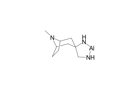 8-Aza-8-methylbicyclo[3.2.1]octane-3-spiro-4'-1,3-diaza-2-alumcyclopentane