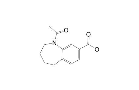 1-ACETYL-8-HYDROXYCARBONYL-2,3,4,5-TETRAHYDRO-1H-1-BENZAZEPINE