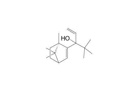 4,4-Dimethyl-3-((R)-1,7,7-trimethyl-bicyclo[2.2.1]hept-2-en-2-yl)-pent-1-en-3-ol