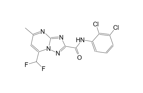 N-(2,3-dichlorophenyl)-7-(difluoromethyl)-5-methyl[1,2,4]triazolo[1,5-a]pyrimidine-2-carboxamide