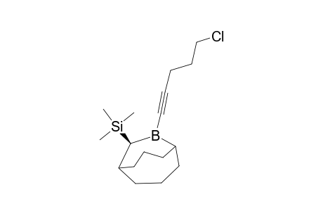 (+)-B-(5-CHLOROPENT-3-EN-1-YNYL)-(10R)-TRIMETHYLSILYL-9-BORABICYCLO-[3.3.2]-DECANE