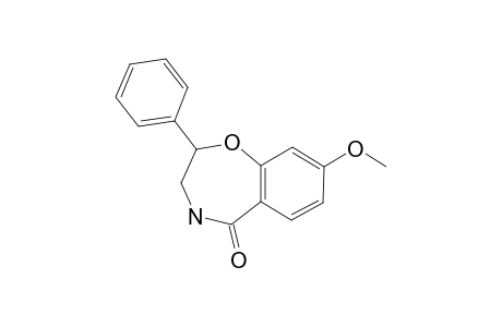 8-methoxy-2-phenyl-3,4-dihydro-2H-1,4-benzoxazepin-5-one