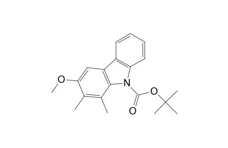 9H-Carbazole-9-carboxylic acid, 3-methoxy-1,2-dimethyl-, 1,1-dimethylethyl ester