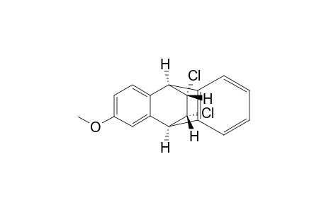 9,10-Ethanoanthracene, 11,12-dichloro-9,10-dihydro-2-methoxy-, (9.alpha.,10.alpha.,11R*,12S*)-