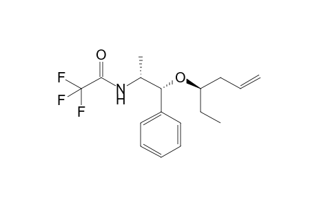 (4R,1'R,2'R)-4-(2'-Trifluoroacetylamido-1'-phenylpropoxy)hex-1-ene