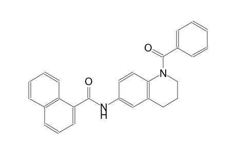 N-(1-benzoyl-1,2,3,4-tetrahydro-6-quinolinyl)-1-naphthamide