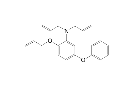 5-Phenoxy-2-prop-2-enoxy-N,N-bis(prop-2-enyl)aniline