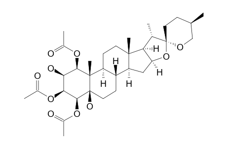 1.beta.,3.beta.,4.beta.-O-Triacetyl-neopentologenin