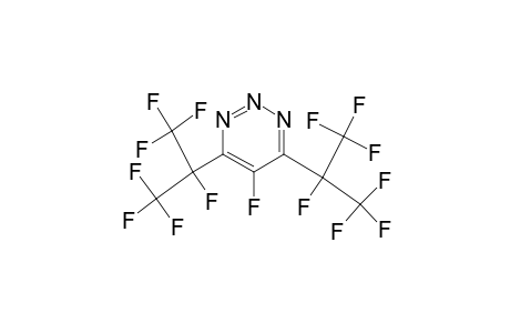 1,2,3-Triazine, 5-fluoro-4,6-bis[1,2,2,2-tetrafluoro-1-(trifluoromethyl)ethyl]-