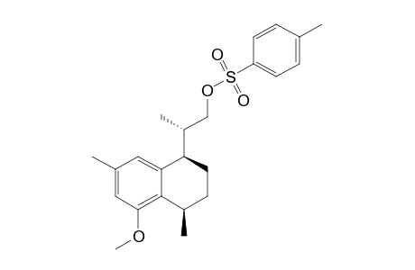 (5R,8R)-3,8-Dimethyl-1-methoxy-5-[(S)-1-methyl-2-(p-tolylsulfonyl)oxyethyl]-5,6,7,8-tetrahydronaphthalene