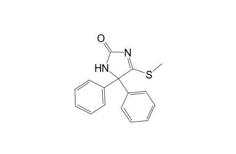 4-(Methylsulfanyl)-5,5-diphenyl-1,5-dihydro-2H-imidazol-2-one