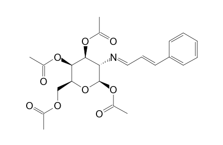 1,3,4,5-TETRA-O-ACETYL-2-[(E)-CINNAMYLIDENE]-AMINO-2-DEOXY-BETA-D-GALACTOPYRANOSIDE