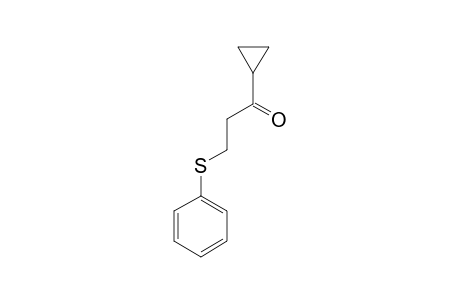 1-Cyclopropyl-3-(phenylthio)-1-propanone