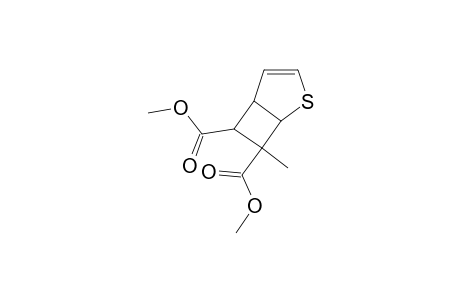 7-METHYL-2-THIABICYCLO-[3.2.0]-HEPT-3-EN-6,7-DICARBONSAEUREMETHYLESTER