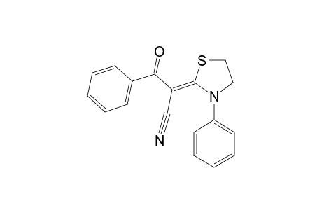 BETA-OXO-ALPHA-(3-PHENYL-2-THIAZOLIDINYLIDENE)-BENZENEPROPANENITRILE